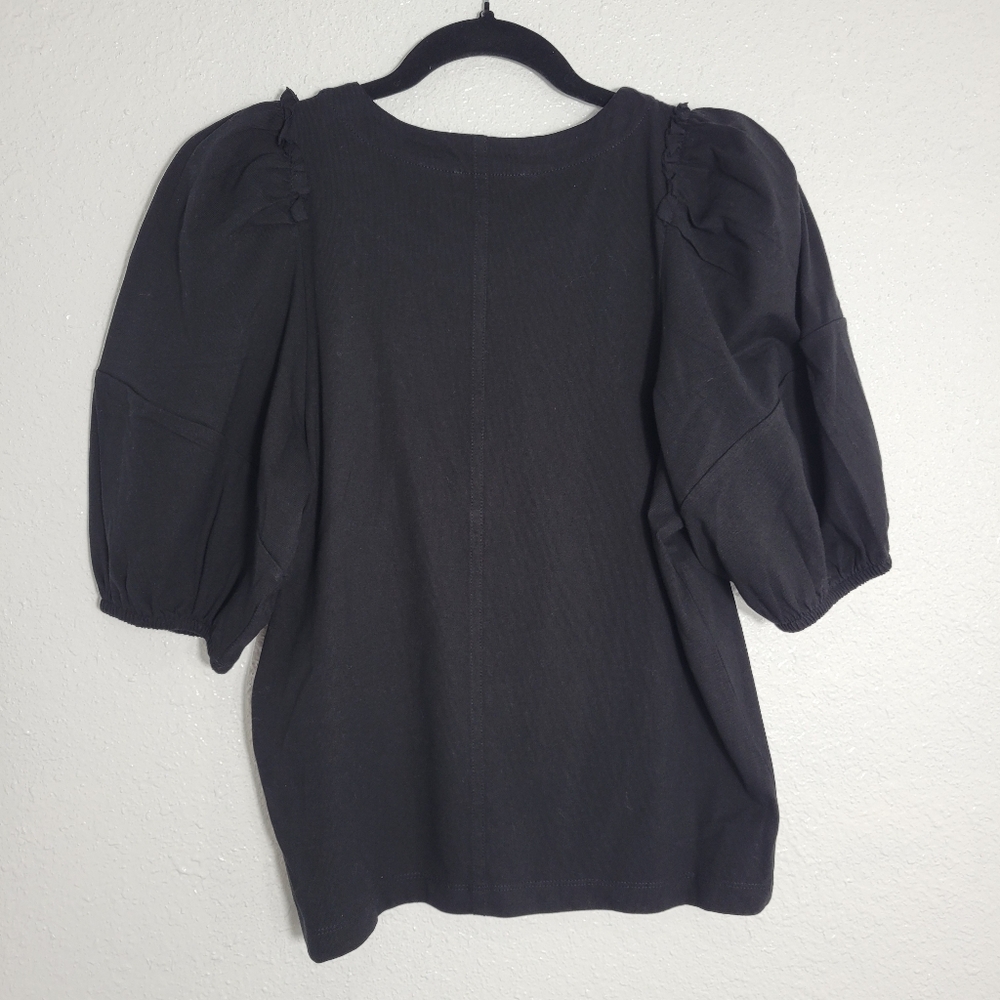Madewell Puff-Sleeve Tee Sz M NT331 NWT - Picture 6 of 9